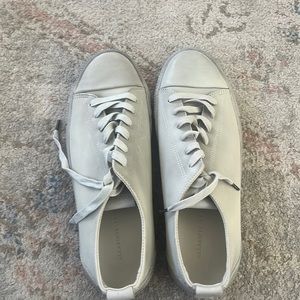 Never worn men’s all saints leather sneaker